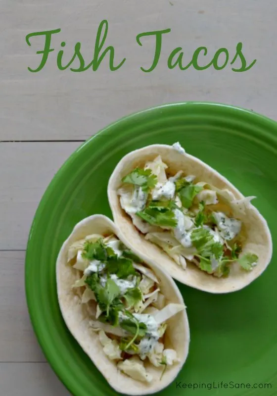 Blackened Fish Tacos