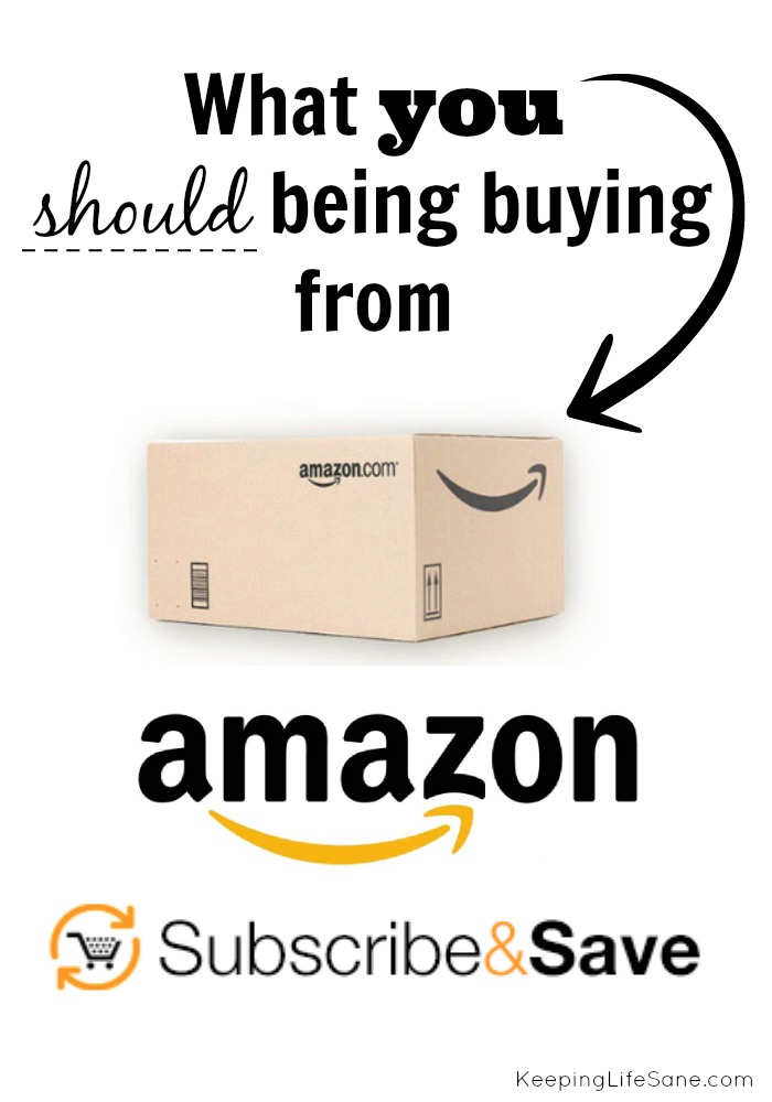 Do yo love amazon as much as I do? Here's you should be buying from Amazon Subscribe & Save to save time and money.