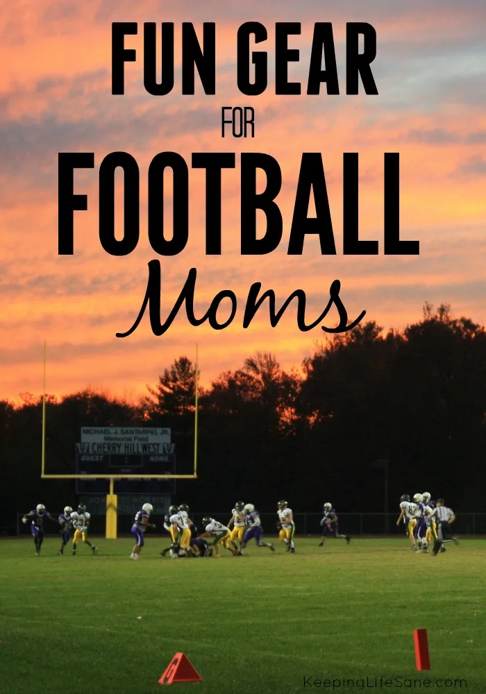a football game playing at sunset