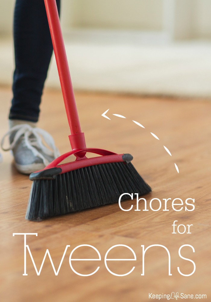 Chores for Tweens