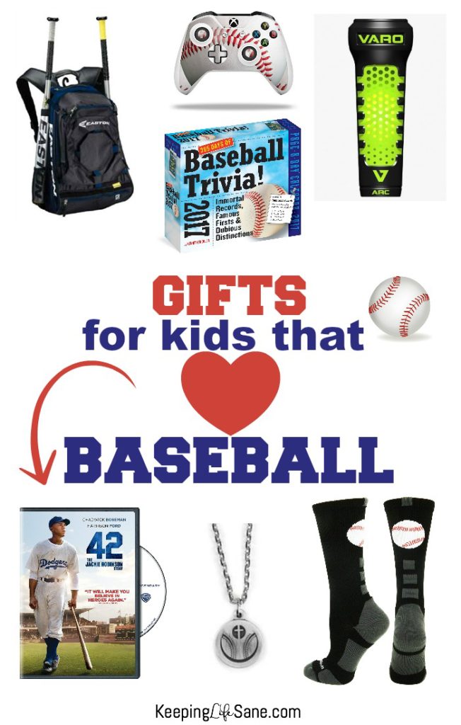 Baseball Gifts For Kids Who Love Baseball Keeping Life Sane