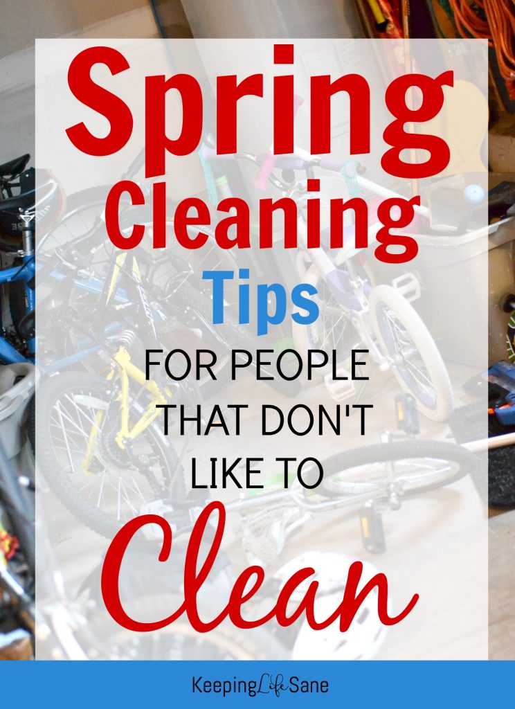 It's that time of year again, spring cleaning! Here are some great tips for people that don't like to clean to get you motivated!