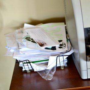 Is your office a mess? I save my office spring cleaning until the end. Here are some great office organization tips.