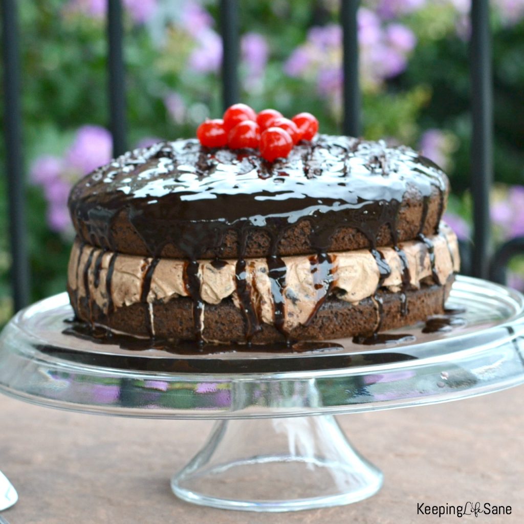 This chocolate lover's ICE CREAM CAKE is the best dessert during the summer. You have to check see how easy it is. So simple!