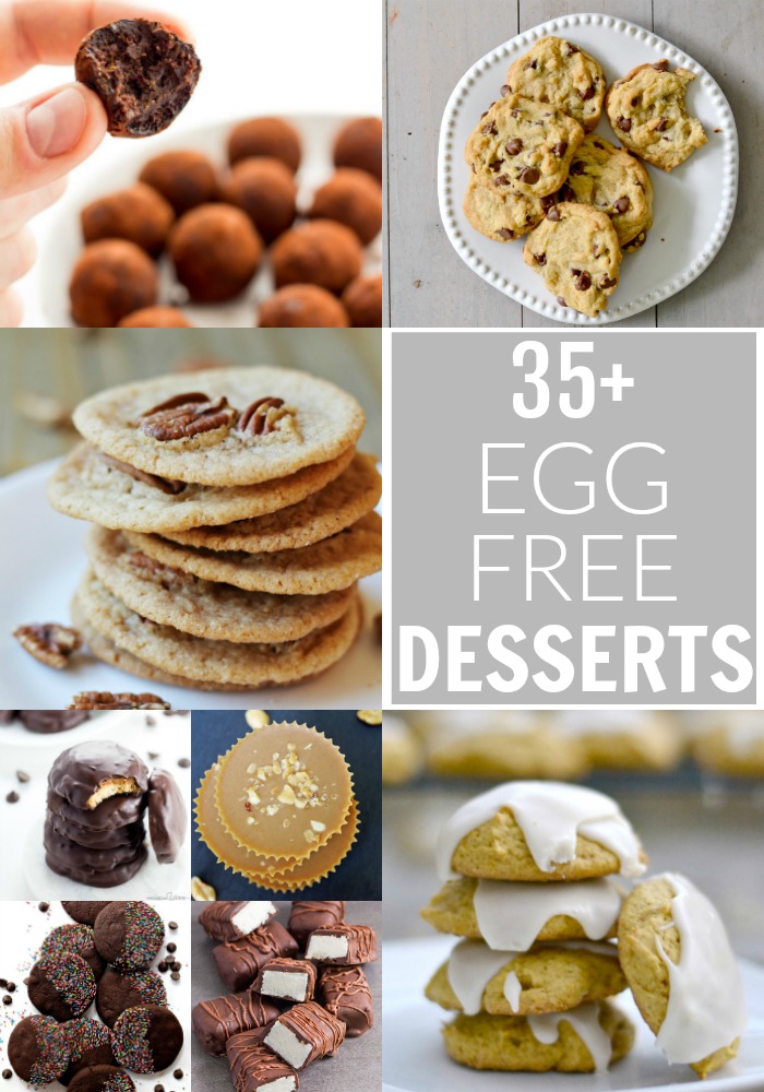 If you are looking for egg free desserts, then you are at the right place. Here are over 35 great egg free desserts for you to try out.