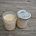 Are you in the mood for fall? You can make this inexpensive pumpkin spice coffee creamer at home to add to your coffee. YUM!