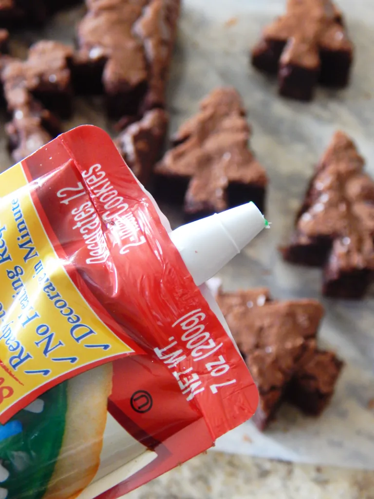 Christmas Tree Brownies