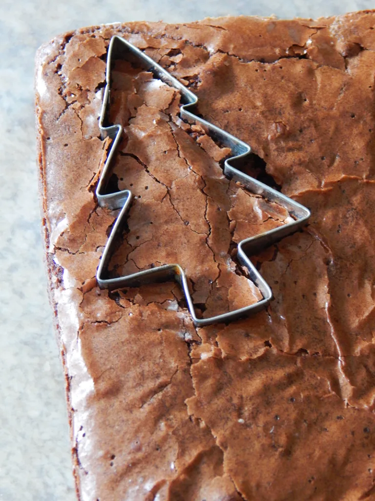 Christmas Tree Brownies