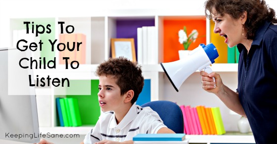 How to get your Toddler to Listen - Keeping Life Sane