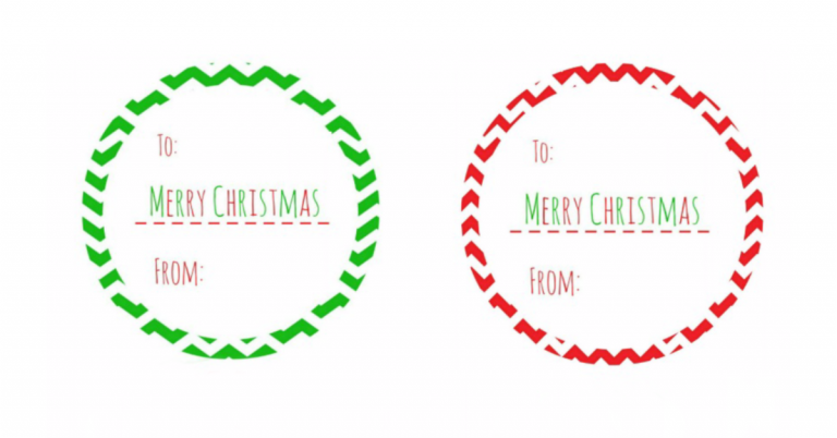 Did you run out of Christmas gift tags? Here are some you can print at home without getting out in the Christmas rush for FREE!
