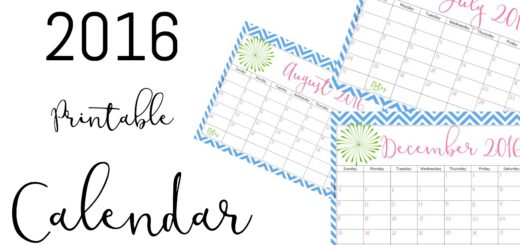 FREE Printable Initial Wall Art - Keeping Life Sane