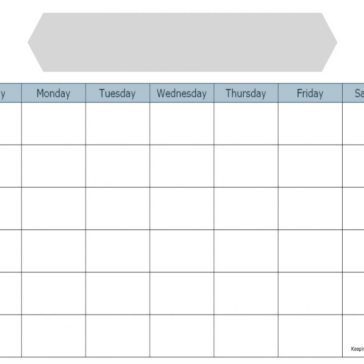 simple free calendar pages example