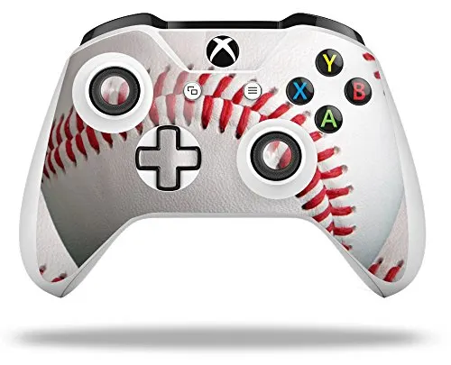 skin to put on a video game controller that looks like a baseball