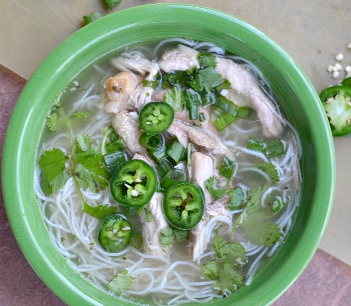 This chicken pho recipe is the best you'll find. It tastes FANTASTIC and is great on a busy night.