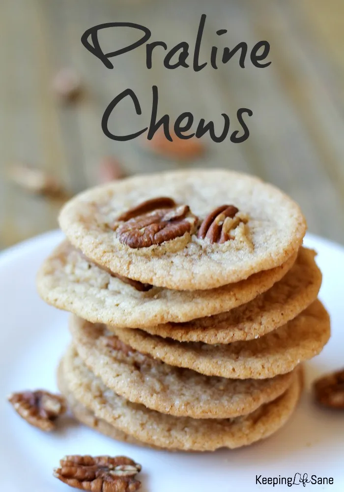 These praline chews are the best. I love the maple flavor with the crunch! YUM! You'll want to add these to your recipe book.