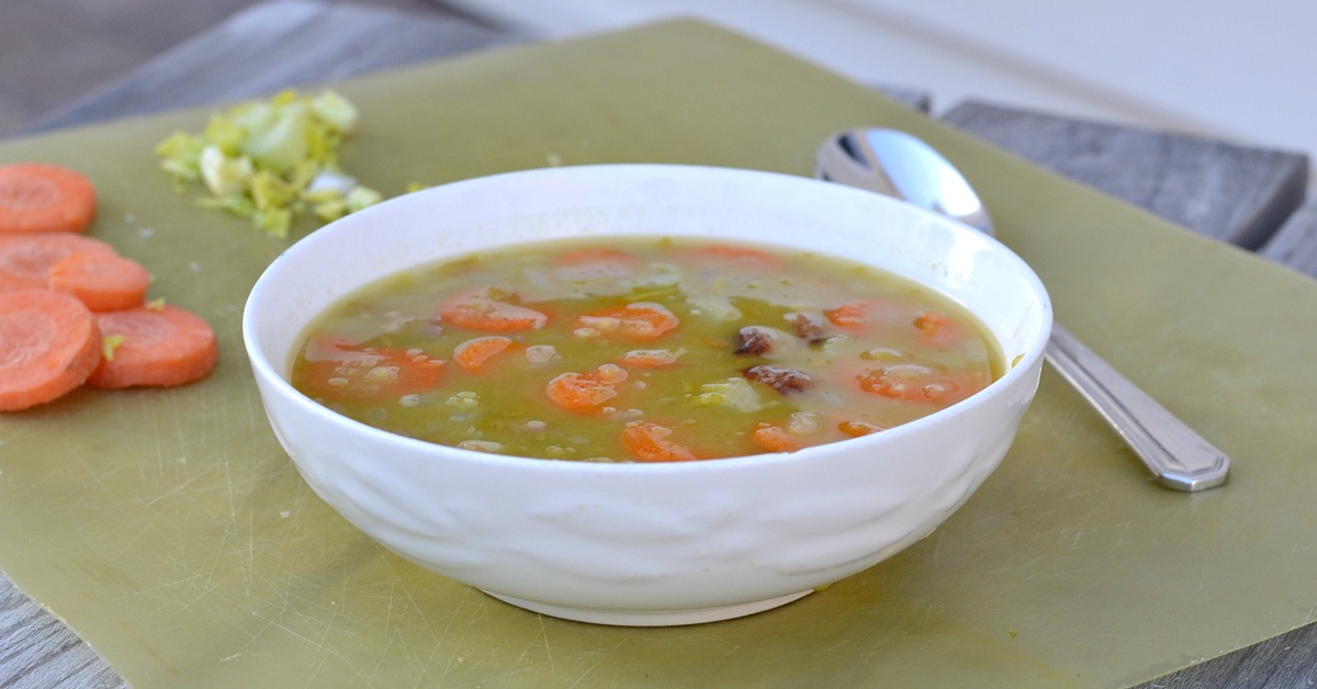 6 Ingredient Homemade Split Pea Soup Keeping Life Sane