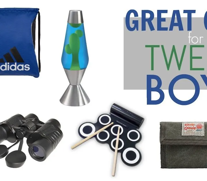 Tweens can be tough to buy for. Here's a great list of OVER 30 items your tween BOY will love!