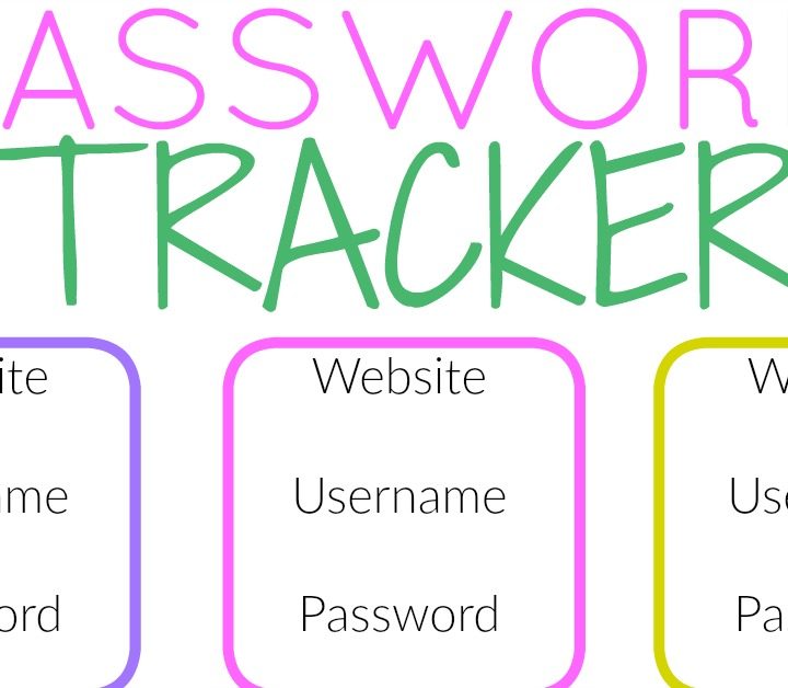 Are all your passwords getting out of control? Mine too! Here's a cute FREE printable password keeper to help you stay organized.