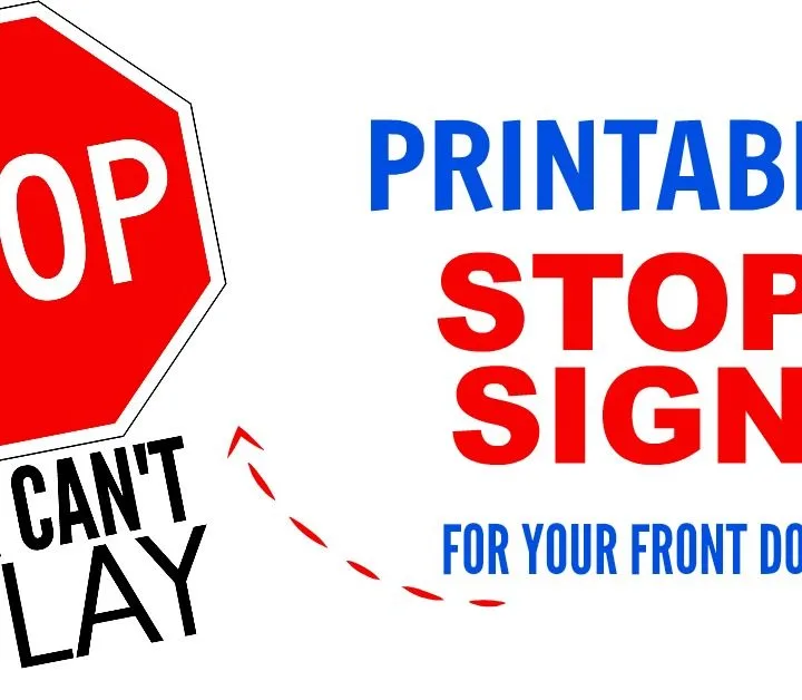 printable stop sign image