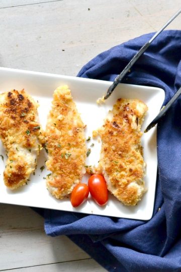 What kids don't love chicken tenders? These are the best around and so easy to make. This recipe is perfect for a busy school night.