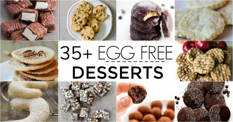 If you are looking for egg free desserts, then you are at the right place. Here are over 35 great egg free desserts for you to try out.