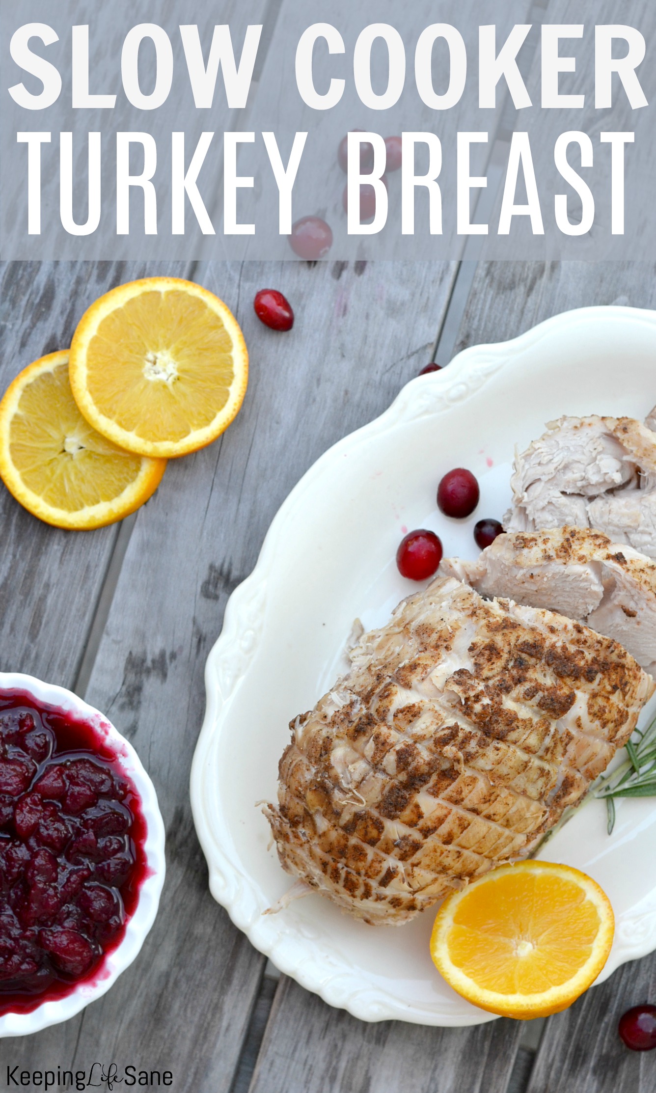 Slow Cooker Turkey Breast Recipe Keeping Life Sane