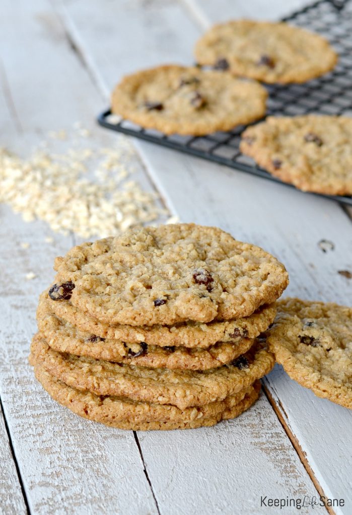 These are best EGGLESS oatmeal cookies EVER! Perfect for lunch boxes, snacks, and desserts. They won't last long so make sure to make a double batch.