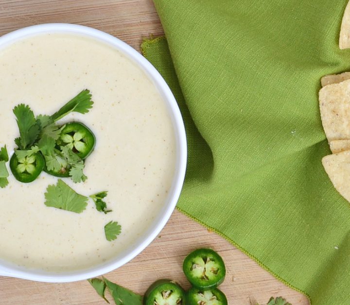 Who doesn't love cheesy dip? This super easy three cheese queso dip is a family favorite. Make sure to save it because you'll make it again and again.
