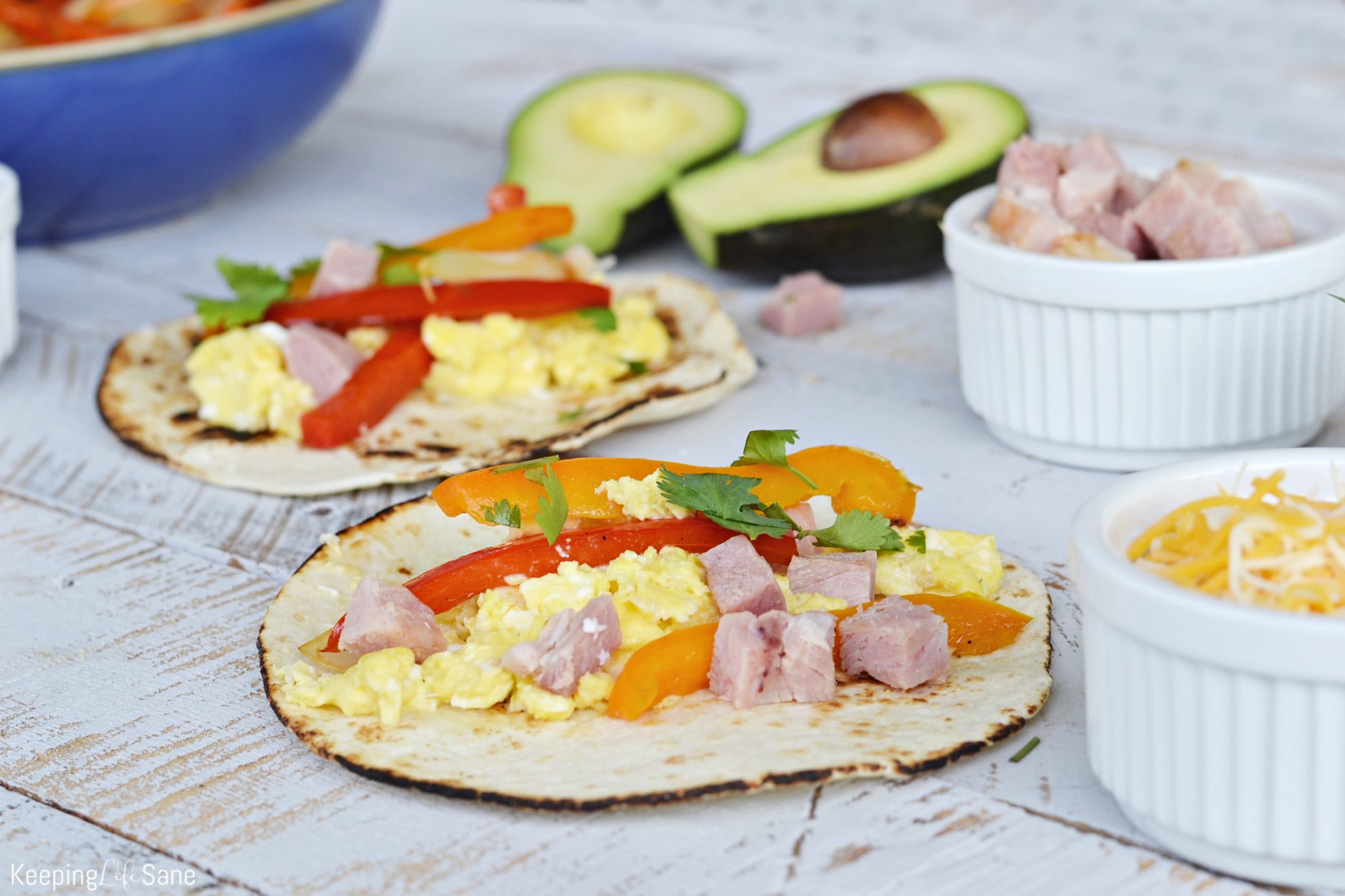 Easy Breakfast Fajitas Keeping Life Sane