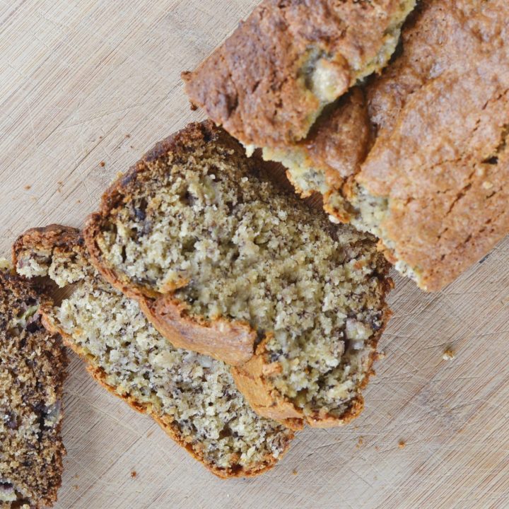 The BEST Eggless Banana Bread Recipe Keeping Life Sane