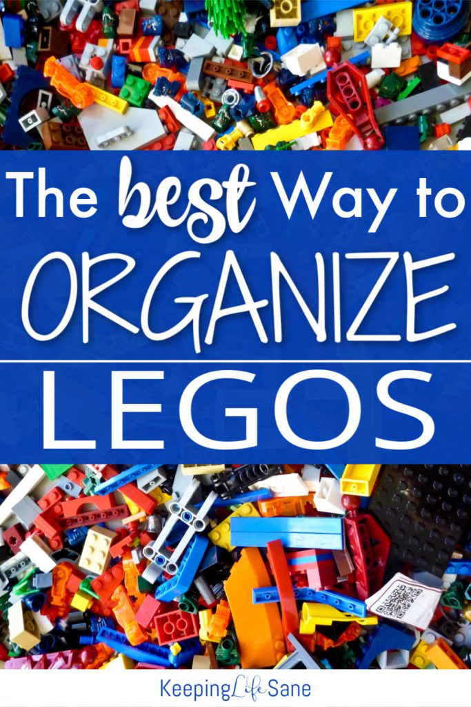 Are your LEGOS all over the place? Are you constantly searching for the piece you need? This is the best way to organize LEGOS!