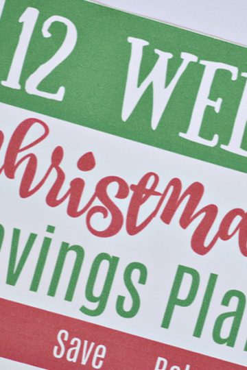 Start saving for Christmas now with this Christmas savings challenge so you don't have to worry about credit card bills in Jaunary. Save $600 in 12 weeks.