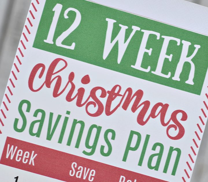 Start saving for Christmas now with this Christmas savings challenge so you don't have to worry about credit card bills in Jaunary. Save $600 in 12 weeks.