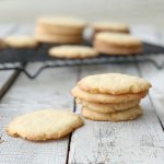 This is the best recipe for eggless sugar cookies EVER! This super easy and simple recipe only has 4 ingredients and perfect for every holiday!
