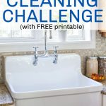 Don’t get overwhelmed with all the cleaning you need to do. Print out this 30-Day cleaning challenge and you’ll have it done in in no time!