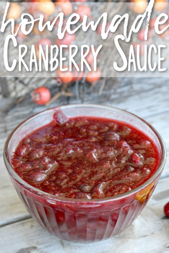 Quick Cranberry Sauce from Scratch Keeping Life Sane