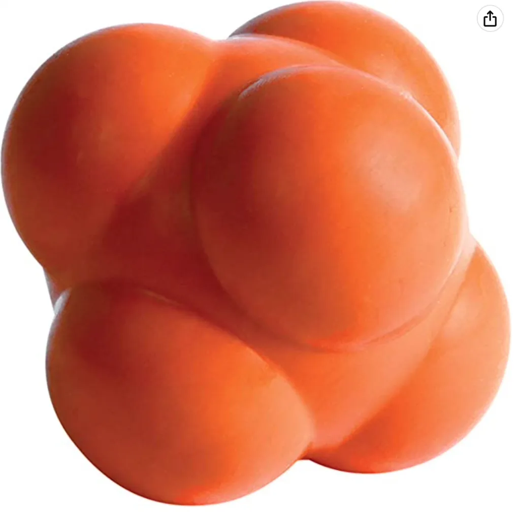 orange reaction ball for baseball